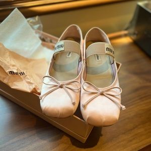 Light pink ballet flats — reproduction—size EU38 USA 7.5